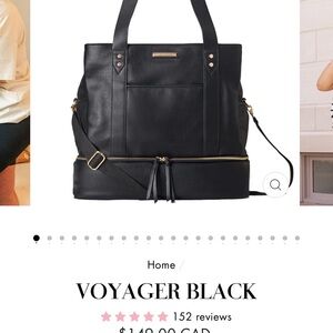 Poppy & Peonies weekender bag